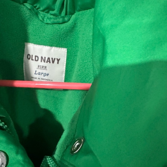 Green puffer vest - Picture 4 of 4